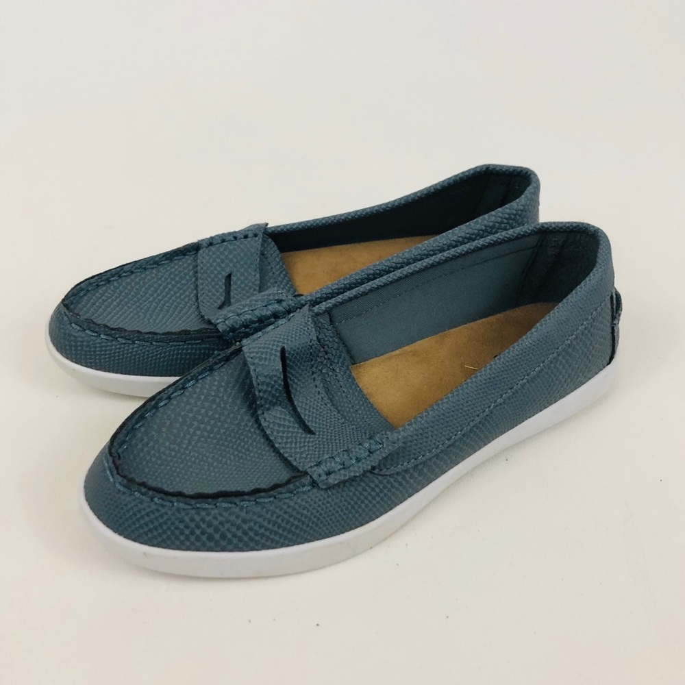 NWOT Basic Editions Blue Loafers Size 7